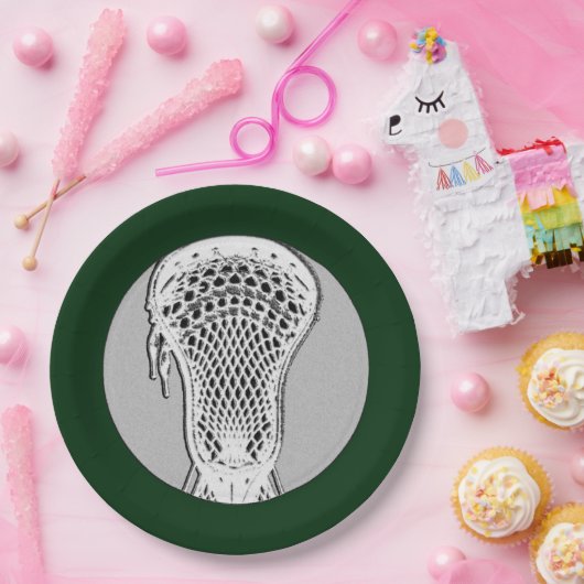 Lacrosse Team Party Papieren Bordje (Feest)