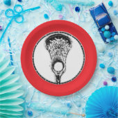 Lacrosse Team Party Papieren Bordje (Feest)