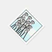 Lacrosse Team Party Servet (Hoek)