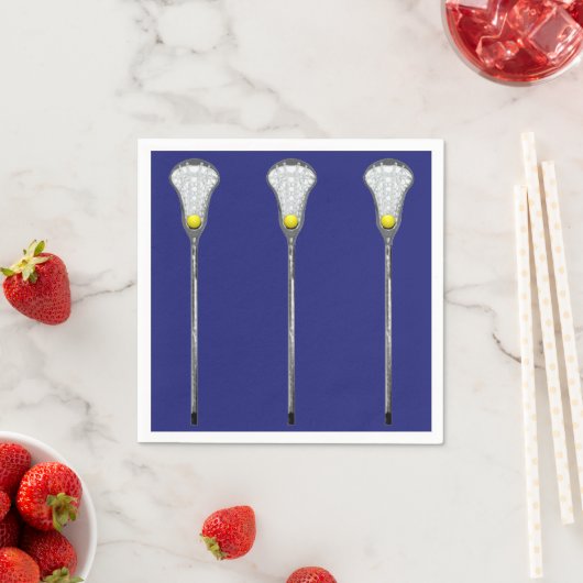 Lacrosse Team Party Servet (Insitu)