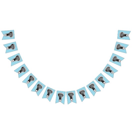 Lacrosse Team Party Vlaggetjes (Alle)