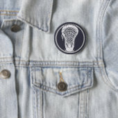 Lacrosse Team Player Keepomwille Gift Button (In situ)