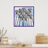 Lacrosse Team Poster (Keuken)