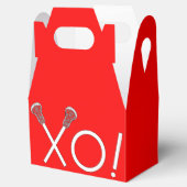 Lacrosse Team Red Bedankdoosjes (Geopend)