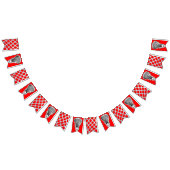 Lacrosse Team Red Vlaggetjes (Alle)