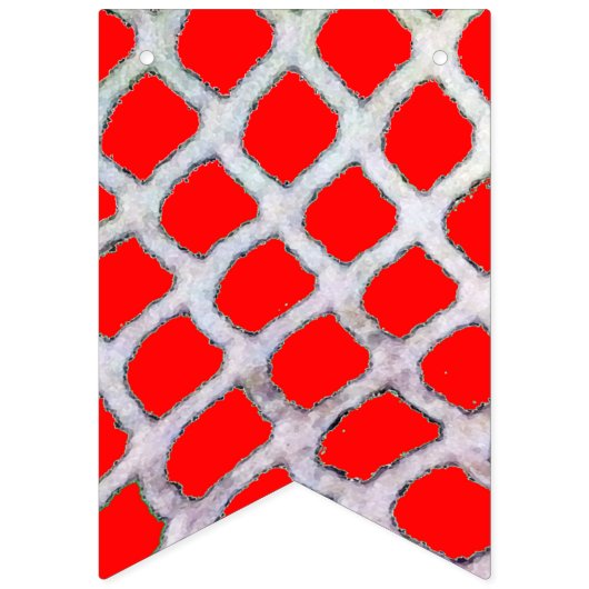 Lacrosse Team Red Vlaggetjes (Eerste vlag)