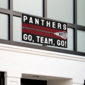 Lacrosse-team Spandoek (Buitenkant Gebouw)