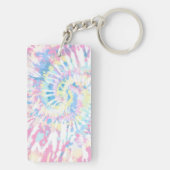 Lacrosse Team Sport Jersey Nummer roze Sleutelhanger (achterkant)