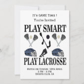 Lacrosse Team Sports Kaart (Voorkant)