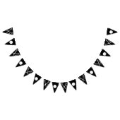 Lacrosse Team Zwart Vlaggetjes (Alle)