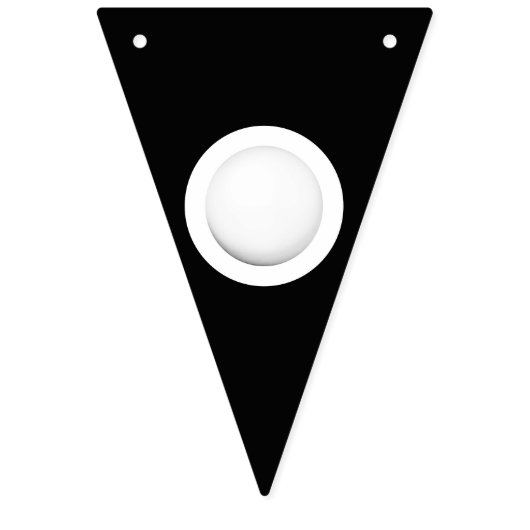 Lacrosse Team Zwart Vlaggetjes (Tweede vlag)