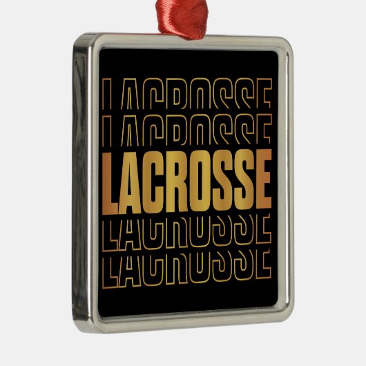 Lacrosse tekst Ornament (Rechts)