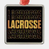 Lacrosse tekst Ornament (Voorkant)