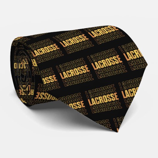 Lacrosse tekst Stropdas (Opgerold)