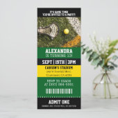 Lacrosse Ticket Verjaardag Kaart (Staand voorkant)