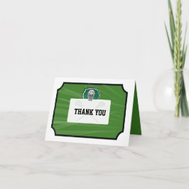 Lacrosse Ticket VIP Bar Mitzvah Dank u wel