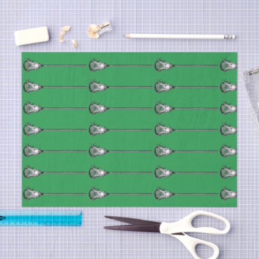 Lacrosse Tissuepapier (Craft)