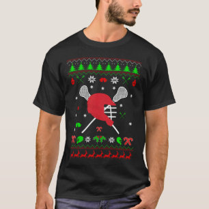 Lacrosse Ugly KerstSweater T-shirt