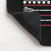 Lacrosse USA Flag Lax Muismat (Hoek)