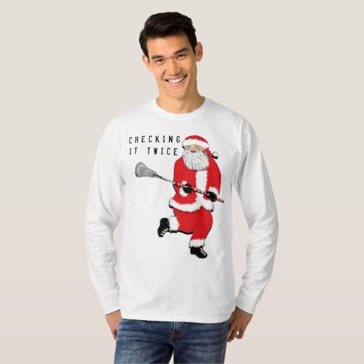 Lacrosse vakantiefoto's t-shirt (Voorkant volledig)