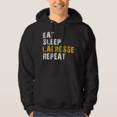LACROSSE VAN DE EAT-SLAAPSLAP HOODIE (Voorkant)