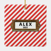 Lacrosse-verzamelobject Keramisch Ornament (Achterkant)