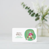 Lacrosse Visitekaartje (Staand voorkant)