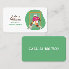 Lacrosse Visitekaartje