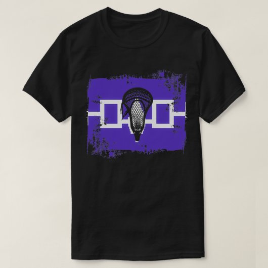 Lacrosse vlag met Stickhead Haudenosaunee Nationa T-shirt (Design voorkant)
