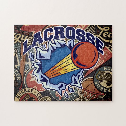 Lacrosse Wild Legpuzzel (Horizontaal)