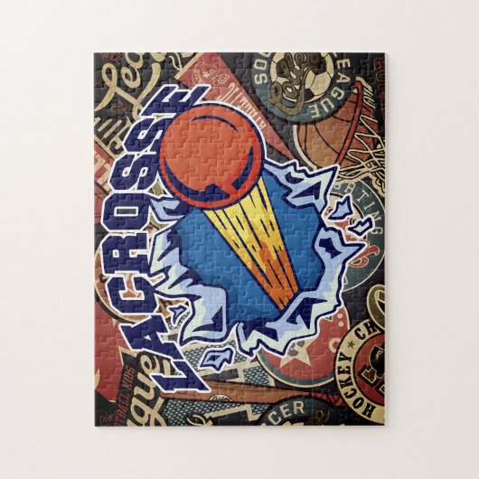 Lacrosse Wild Legpuzzel (Verticaal)