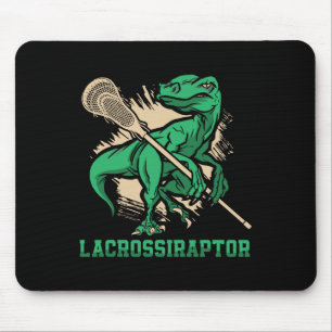 Lacrossiraptor Lacrosse Speler Lax Liefhebber Spor Muismat