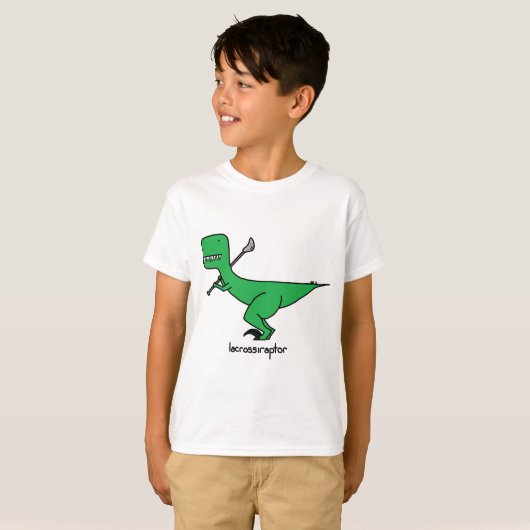 lacrossiraptor t-shirt (Voorkant volledig)