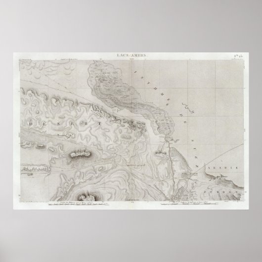 Lacs Amers, Egypte Poster (Voorkant)
