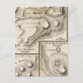 Lacs vulcaniques briefkaart (Voorkant)