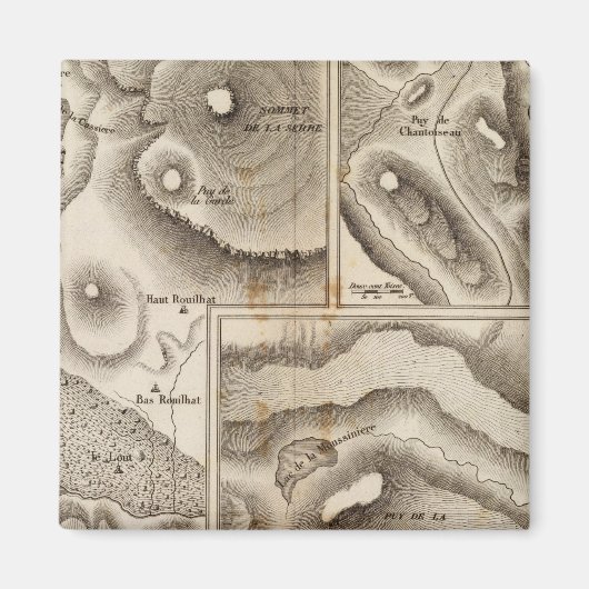 Lacs vulcaniques magneet (Voorkant)