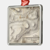 Lacs vulcaniques metalen ornament (Links)