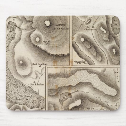 Lacs vulcaniques muismat (Voorkant)