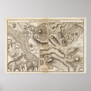 Lacs vulcaniques poster