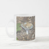 Lactarius indigo Blue Mushroom Matglas Koffiemok (Links)