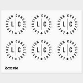 Lactatie Consultant, Lactatie Specialist Ronde Sticker (Vel)