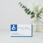 Lactatie Consultant met QR-code Visitekaartje (Staand voorkant)