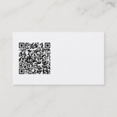 Lactatie Consultant met QR-code Visitekaartje (Achterkant)