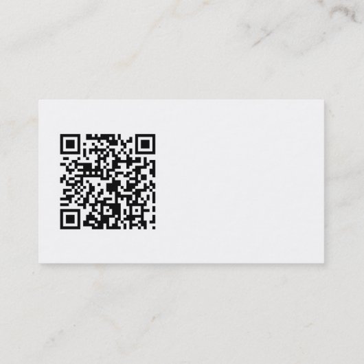 Lactatie Consultant met QR-code Visitekaartje (Achterkant)