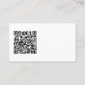 Lactatie Consultant met QR-code Visitekaartje (Achterkant)
