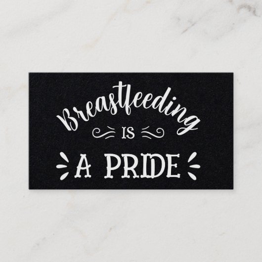 Lactatie Consultant Premium Visitekaartje (Voorkant)