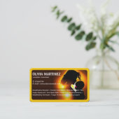 Lactatie Tweetalig Engels Spaans Visitekaartje (Staand voorkant)