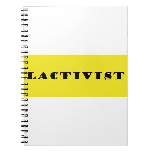 Lactatieactivist Notitieboek (Voorkant)