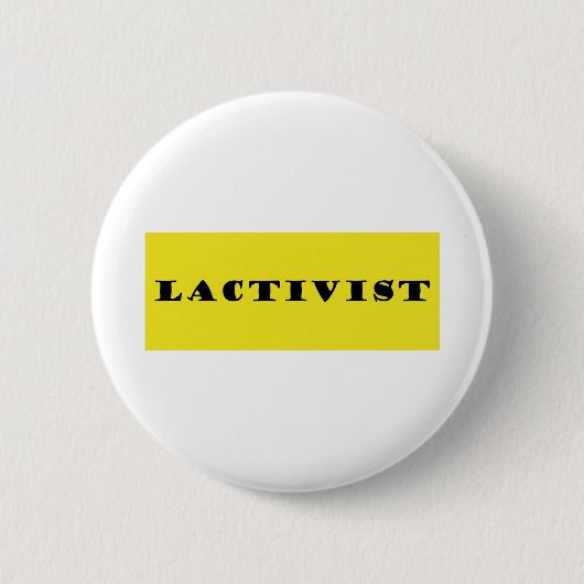 Lactatieactivist Ronde Button 5,7 Cm (Voorkant)