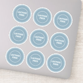 Lactose Free Allergy Safe Culinair Sticker